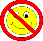 no smilies!